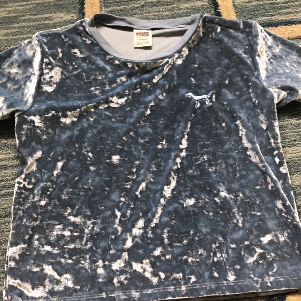 PINK velvet top